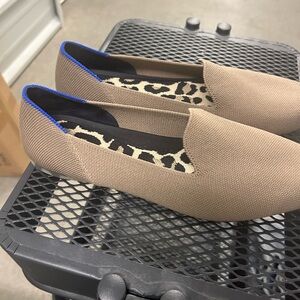 Rothy's Tan Women's Loafers, never worn.